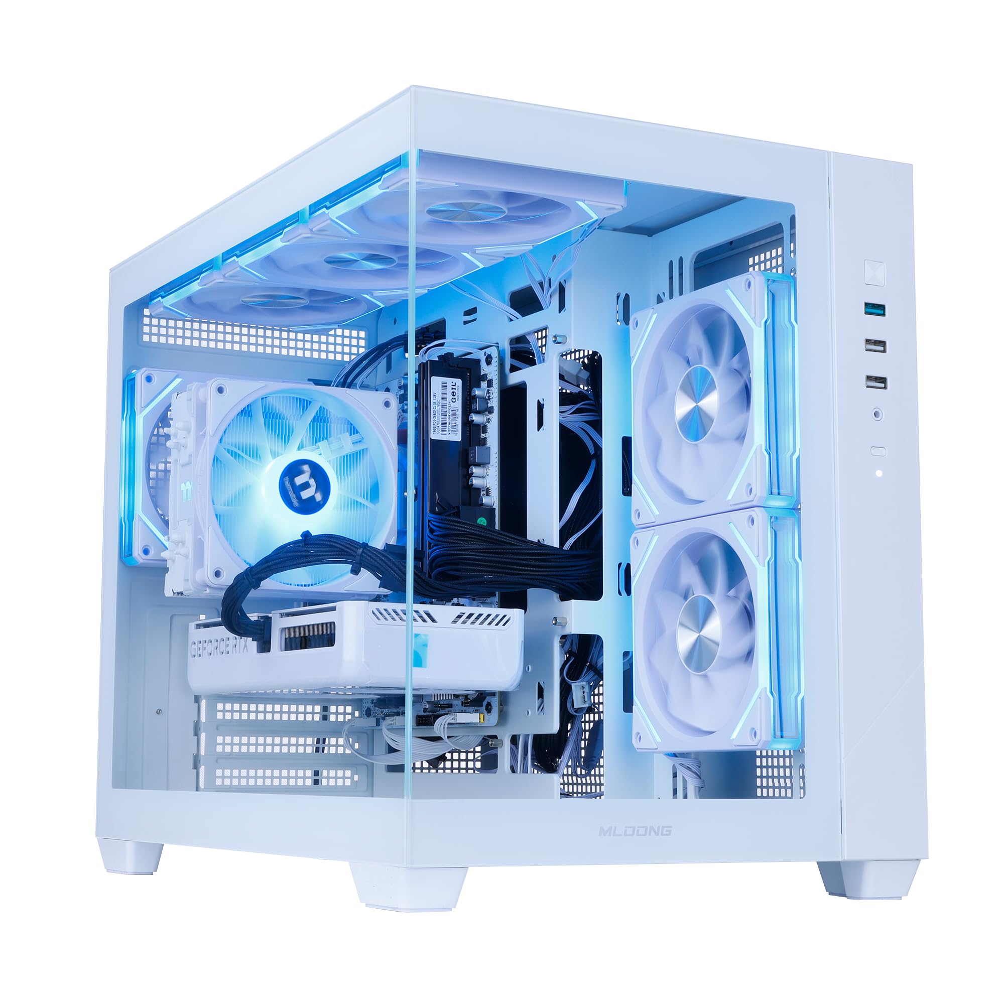 Amazon.com: MLOONG Gaming PC Desktop,AMD Ryzen 7 8700F (8-Core up